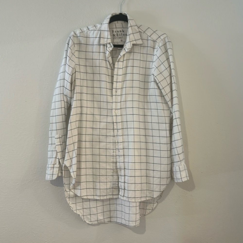 Frank & Eileen Grayson Button Down Plaid Print